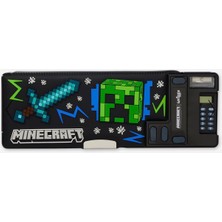 Smiggle Minecraft Hesap Makineli Kalem Kutusu