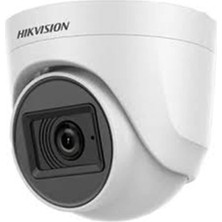 Hikvision Hıkvısıon Hikvison DS-2CE72DF0T-LPTS 2mp Smart Hybrid Light Colorvu Turret Kamera Dome Kamera