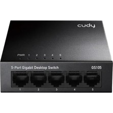 Cudy GS105 5 Port 10/100/1000 Yönetilemez Desktop Metal Kasa Switch