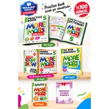 Kurmay More And More 5. Sınıf Practice Book + Test Book Worksheets  Seti 2027