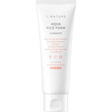 S. Nature Aqua Rıce Foam Cleanser 80ML