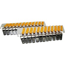 Pileli Store 24 Adet Metal Düdük (4887)