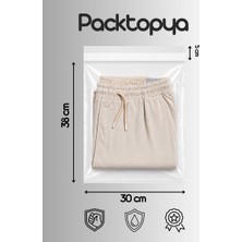 Packtopya Şeffaf Kargo Poşeti - 30X38X5 cm - 100 Adet