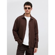 Lc Waikiki Yeni Sezon Regular Fit Çizgili Erkek Gömlek