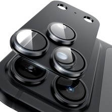 Ermer Iphone 18 Promax Için Tam Kaplayan Safir Kamera Koruma Lensi