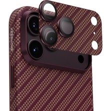 Keephone iPhone 18 Pro Max Uyumlu Kevlar Kamera Koruyucu Lens Cam Ar Af Hd Premium Kevlar Robin Kamera Lens Koruyucu Camı