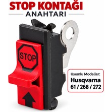 Algaride Husqvarna 61  268  272 Uyumlu Motorlu Testere Stop Kontağı Anahtarı  Motor Durdurma Şalteri