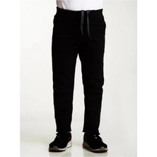 Luminur Ribana Bel Canvas Okul Pantolonu Siyah Kız Erkek Lacivert 8 Yaş Düz Orta Keten Uzun