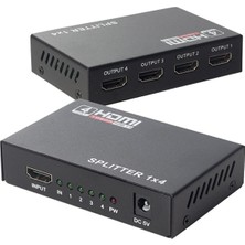 Store 12080 1 Pm 12080 1.4V 4 Port HDMI Splitter Dağitici