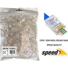 Speed RJ45 Sp U100 D 100LÜ Paket Yeni Nesil Konnektör