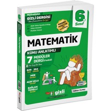 Anonim Gizli Yayınları 6. Sınıf Matematik Müfredatın Gizli Dergisi