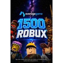 Roblox 1500 Robux Cüzdan Kodu (Hb)