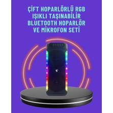 Genel Tedarik Ev ve Dış Mekan Kullanımına Uygun Rgb Işıklı Hoparlör