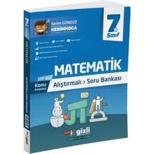 Anonim Gizli Yayınları 7. Sınıf Matematik Alıştırmalı Soru Bankası