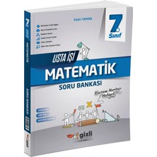 Anonim Gizli Yayınları 7. Sınıf Matematik Usta Işi Soru Bankası + Kavram Haritası