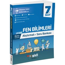 Anonim Gizli Yayınları 7. Sınıf Fen Bilimleri Alıştırmalı Soru Bankası