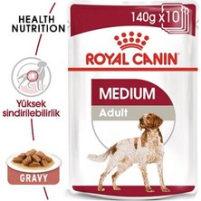 Skygo Revify Medium Adult Gravy Yetişkin Köpek Konservesi 10 Adet 140 gr