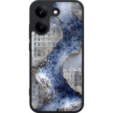 BG AKSESUAR Poco X8 Pro Uyumlu Rönesans Desenli Kamera Korumalı Darbelere Dayanıklı Kılıf
