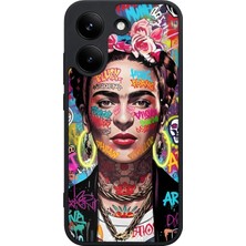 BG AKSESUAR Poco X8 Pro Uyumlu Frida Desenli Kamera Korumalı Darbelere Dayanıklı Kılıf