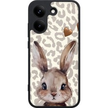 BG AKSESUAR Poco X8 Pro Uyumlu Kulak Desenli Kamera Korumalı Darbelere Dayanıklı Kılıf