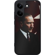 BG AKSESUAR Poco X8 Pro Uyumlu Vatan Desenli Kamera Korumalı Darbelere Dayanıklı Kılıf