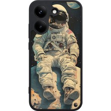 BG AKSESUAR Poco X8 Pro Uyumlu Gezegen Desenli Kamera Korumalı Darbelere Dayanıklı Kılıf
