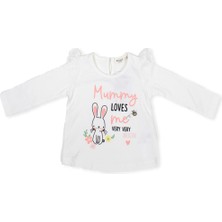 Breeze Kız Bebek Fiyonklu Sweat
