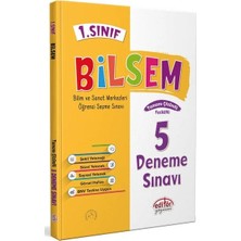 Anonim Editör Yayınları 1. Sınıf Bilsem Tamamı Çözümlü 5 Deneme Sınavı