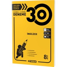 Anonim Hız Yayınları 8. Sınıf Lgs Ingilizce 30 Deneme Yeni