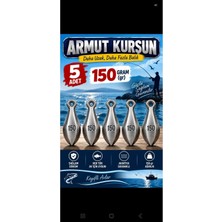 Marmara Global 150 Gram Olta Kurşunu (5 Adet)