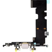 TeknoKapsül Iphone 8 Plus Şarj Soketi ve Mikrofon Bordu Beyaz