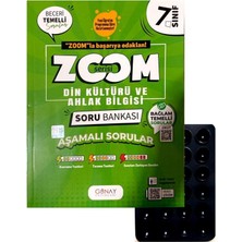 Günay Yayınları 7.sınıf Zoom Din Kültürü-Yeni Baskı-Vantuz Hediye