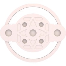 Motifpiyer Hazır Spotlu Tavan Paneli Lina Radius-Modern LED Uyumlu Tavan Göbeği/Mono Dış Çitalı