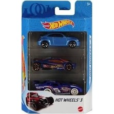 Hot Wheels Mattel 3lü Araba Seti K5904