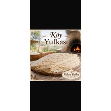 Fidan Köy Yufkası ( 2 kg ) 12 Adet El Acması Sacda Pişirilmiş