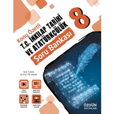 Anonim Özgün 8. Sınıf Inkilap Tarihi Konu Özetli Soru Bankası