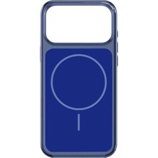 Bezos iPhone 17 Pro Vizima Magsafe Kapak - Lacivert