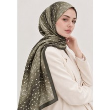 Revam Collection Ceylan Desen Yeşil Pamuk Soft Şal Günlük Kullanım İçin Konforlu Aksesuar