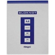 Bezos G0379 A4 40 Yaprak Masa Bloknot Çizgili 1 Adet