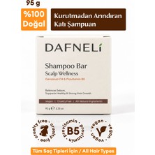 Dafneli %100 Doğal Katı Şampuan, Besleyici, Arındırıcı ve Güçlendirici Bakım, Vegan, 95 gr.