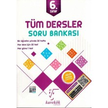 Anonim Karekök Yayınları 6. Sınıf Tüm Dersler Soru Bankası Yeni