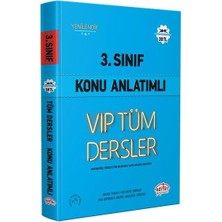 Anonim Editör Yayınları Vip 3. Sınıf Tüm Dersler Konu Anlatımlı Mavi Kitap