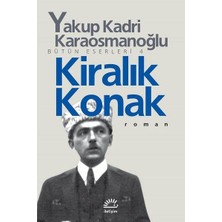 Anonim Iletişim Yayınları Yakup Kadri Karaosmanoğlu Kiralık Konak
