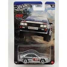 Hot Wheels Silver Series Rally Racers ’87 Audi Quattro Diecast Model Araba GDG44 - JKX61