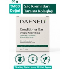 Dafneli %100 Doğal Saç Kremi Barı (Durulanan & İpeksi Dokunuş) 50g
