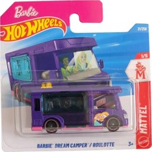 Hot Wheels Barbie Dream Camper Mor Karavan - 2026 Yeni Renk G Case Koleksiyonluk Model Araba