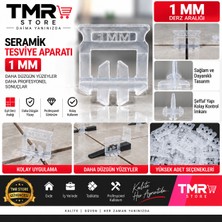 Tmr Store 1mm Şeffaf Seviye Tespit Aparatı 200 Adet