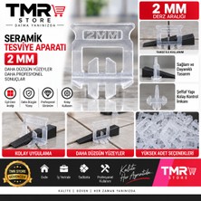 Tmr Store 2mm Şeffaf Seviye Tespit Aparatı 200 Adet