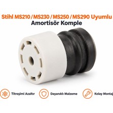 Algaride Stihl MS210  MS230  MS250  MS290 Uyumlu Amortisör Komple  Motorlu Testere Titreşim Sönümleyici Takoz