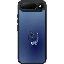 BG AKSESUAR Tecno Spark 50 5g Uyumlu Mavibalina Desenli Kamera Korumalı Darbelere Dayanıklı Kılıf